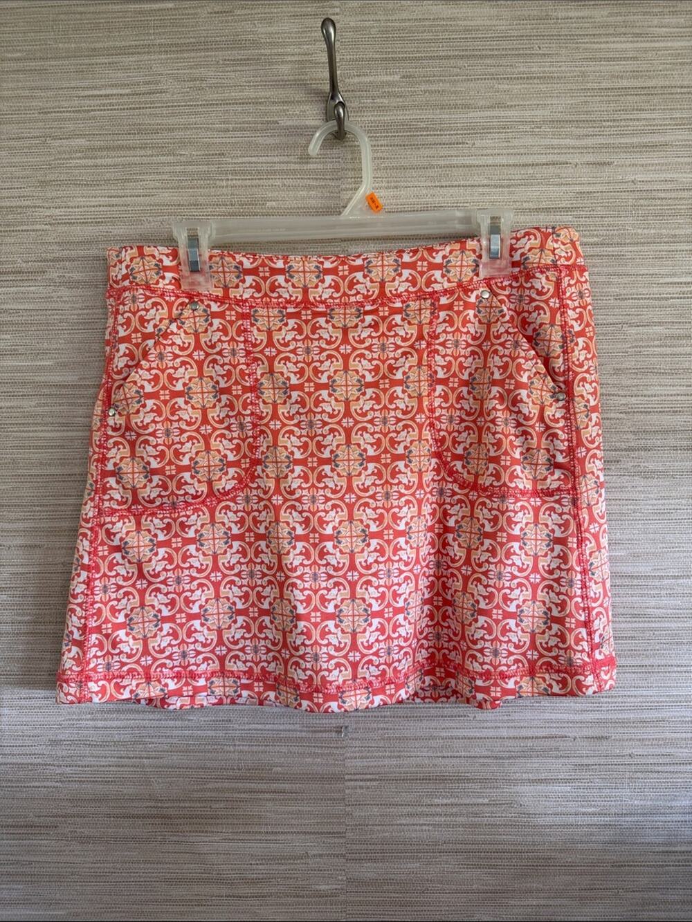 Grand Slam women's elastic waist athletic skort size Large tennis golf